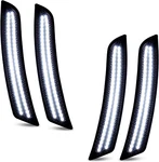 Led Side Marker Lights Smoked Lens Compatible With Chevy Camaro 2016 2017 2018 New. Price: $60.99.