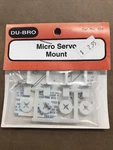 Du-bro Micro Servo Mount Package Of )( Cat. # 924 New. Price: $7.21.