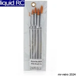 Atlas Brush Co., Inc. 800R Taklon 5PC Round Set New. Price: $16.05.