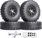 Hobbypark Brass 1.0 Beadlock Wheels And Tires For Traxxas TRX4M Upgrades New. Price: $22.97.