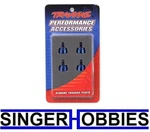 Traxxas 3767A Caps Aluminum (blue-anodized) (4) Fits All Ultra Shocks TRA1 New. Price: $14.00.