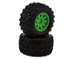 Traxxas Mini Maxx Sledgehammer Rear Pre-mount Tires Green (2) 10770-GRN New. Price: $24.95.