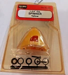 Du-bro Cat. No. 269 Nip! 1-3/4" Dia., 2-BLADE Spinner Yellow New. Price: $5.99.
