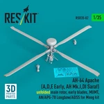 AH-64 Apache Unfolded Main Rotor, Early Blade Meng 1/35 Reskit RSU35-0082 New. Price: $69.80.