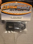 Custom Works 3309 Nitro Gas Composite Transmission Brace New Dirt Oval Enforcer. Price: $15.00.