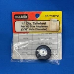 Du-bro 1" Tailwheel For .60 Size Airplanes (3/32" Axle Dia.) #100TW New. Price: $9.99.