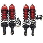Nhx Rc Aluminum Adjustable Front/rear Shocks - Red (4) : Traxxas Slash 4X4 New. Price: $34.95.