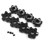 Yeah Racing TRMA-001BK Aluminum 7075 17MM Wheel Hex Set Black : Traxxas Maxx New. Price: $27.09.
