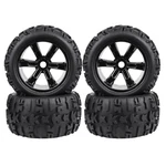 Crazyhobby Preglued 17MM Hex Rc Truck Tires And Wheels For 1/8 Scale Arrma Kr... New. Price: $77.66.