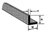 Plastruct Model Parts 90005 A-6 Angle, 3/16" (5 Pack) New. Price: $9.99.