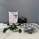 Viper Video And Stunt Drone By Skyrocket Toys 2015 Black Green - Tested Used. Price: $90.00.