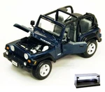 Diecast Car W/led Display Case Jeep Wrangler Rubicon Blue Showcasts 34245D 1/27 New. Price: $28.99.