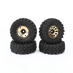 Rcawd 1.0 Brass Beadlock Wheels Tire Rim & Nut For Axial 1/24 SCX24 Series New. Price: $39.99.