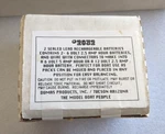 Dumas #2032 - Sealed Rechargeable Batteries For Model Boat Kit New. Price: $49.00.