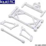 Losi LOS-2404 Front Wing Mount Set White: 22S Sprint New. Price: $17.99.