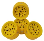 New Nhx Rc 1.9" Aluminum Beadlock Crawler Weight Wheels Rims -yellow 4PCS. Price: $44.95.
