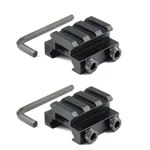 Tacfun 2PCS Flat Top Half 1/2 Inch Mini Riser Block Mount 3 Slot Picatinny... New. Price: $17.99.