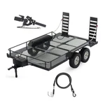 Metal Builder Kit 1/10 Rc Trailer With Hitch Mount Receiver & Hauling Ropes F... New. Price: $186.59.
