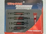 Traxxas 3741X Aluminum Turnbuckle Camber Link Set Red New!!. Price: $22.00.