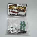 Team Knk ABM003 Version 2 Aluminum Body Mounts W/screw Pins (silver) New. Price: $25.99.
