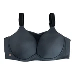 Livi The No-wire Bra Charcoal Gray Wireless Full Coverage 44F Mesh Detail Pre-owned. Price: $18.00.