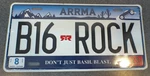 Arrma Big Rock License Plate ARAZ0032 New. Price: $9.99.