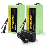 2X 5AH Lithium Battery W/ 29.4V 1A Charger - Rechargeable Volt Pack New. Price: $132.48.