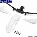 Losi LOS-2304 Fender Handguards & Handle Bars White: Pm-sm/mx New. Price: $12.99.