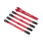 Traxxas 1/16 E-revo Aluminum Toe Links (red) (7138X) New. Price: $29.95.