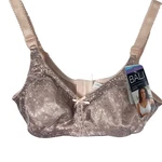 Bali Bra 3820 Beige Floral Wire Free Flexible Support Lace Front Detail 36C New. Price: $24.95.