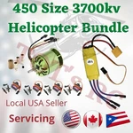 F2835 3700KV 4000KV Trex 450 Bundle Amp Esc 4S MG90S Mini Servos New. Price: $32.99.