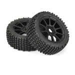 Pro- Line Racing PRO907421 1/8 Gladiator M2 Fr/rr Bgytire Mtd Blk Mach 10 New. Price: $40.99.