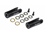 Aluminium Main Blade Grips Black Matte Kraken 580 : H1368-S New. Price: $68.34.