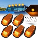 5PCS Ford F150 F250 F350 1973-1997 Roof Top Cab Lights Amber Marker New. Price: $32.99.