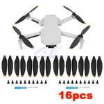 16PCS Low-noise Propellers Blades Rc Drone Props Black & Gold For Dji Mini New. Price: $11.79.