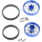 Pro-line 1/4 Pro-spec Alum V2 Bead Front Rear Wheels Blue (2) For Promoto-mx New. Price: $179.98.