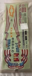 Original Kyosho USA-1 Chevrolet Decal / Sticker Sheet Uncut Used. Price: $175.00.