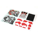 Losi LOS260000 Red Plastics W/wraps: Pm-mx Promoto New. Price: $47.99.