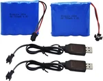 2 Pack 4.8V 700MAH Ni-cd Battery For SY-E511 Rc Excavator Scale TRUCKR6T New. Price: $14.99.