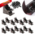 Biugaaufai 16 Pack Self Lock Brackets With Folding, Black New. Price: $65.92.