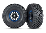 Traxxas 874X - Udr Bfgoodrich KR3 Tires On 101 Method Wheels F/r, Black/blue New. Price: $49.95.
