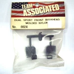 Team Associated #8824 Dual Sport Front Bulkhead Molded Nylon New. Price: $30.96.
