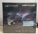 Uav Sky Seeker Quadcopter Intelligent Drone Black Hd 3 Camera 2.4G Msrp $999.99 New. Price: $79.50.
