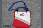 Vintage Nos Honda Racing Team Tote Bag Motorcycle Wing Logo Nylon Red White Usa New. Price: $109.99.