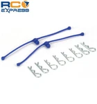 Du-bro Body Klip Retainers Blue (2) DUB2249 New. Price: $11.25.