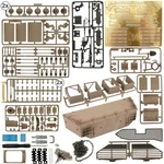 1/16 Heng Long Idf Merkava Rc Tank Accessory Set Replacement Parts New. Price: $61.74.