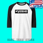 Kyosho Rc Remote Control Men's Raglan White Black Size To 2XL New. Price: $34.51.