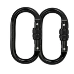 Heavy Duty Locking Climbing Carabiner Clip Ce Rated 25 Kn 5600 Lb Rugged Terr... New. Price: $24.64.