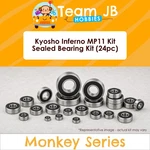 Kyosho Inferno MP11 Kit - 24 Pcs Rubber Sealed Bearings New. Price: $23.49.