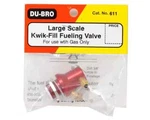 Dubro Kwik-fill Rc Remote Control Airplane Gas Large Fueling Valve DUB611 New. Price: $36.95.